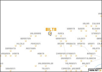 map of Bîlta