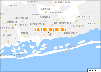 map of Biltmore Shores