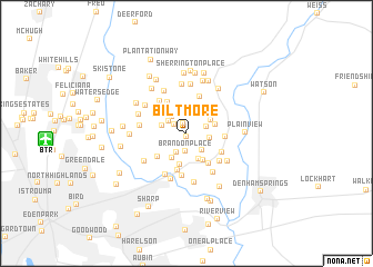 map of Biltmore