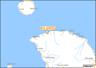 map of Biluang