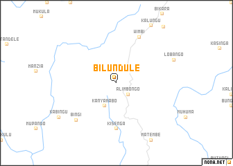map of Bilundule