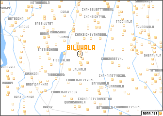 map of Bilūwāla