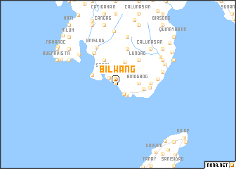 map of Bilwang