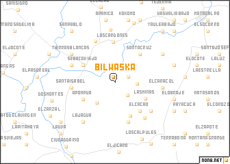 map of Bilwaska