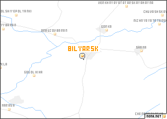 map of Bilyarsk