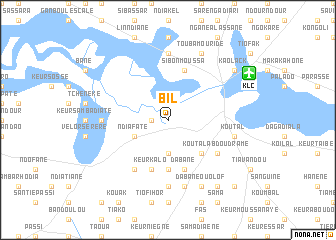 map of Bil