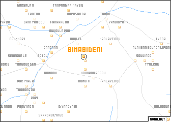 map of Bimabidéni