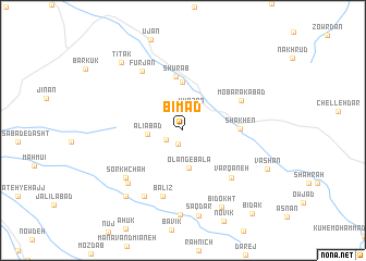 map of Bīmād