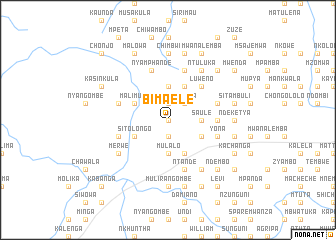 map of Bimaele