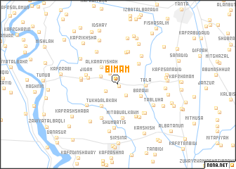 map of Bimam