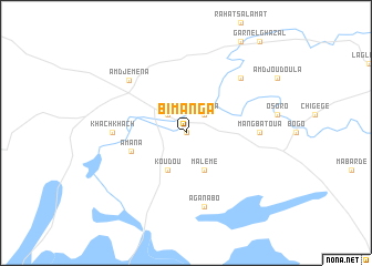 map of Bimanga