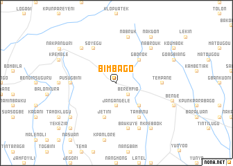 map of Bimbago