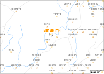 map of Bimbaiya