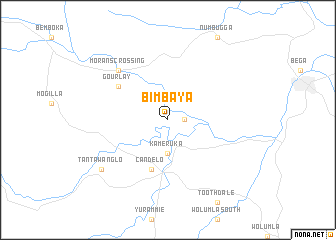 map of Bimbaya