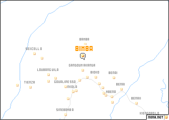 map of Bimba