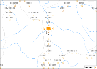 map of Bimba