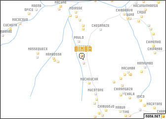 map of Bimba