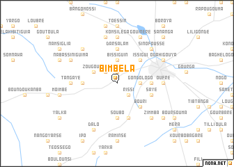 map of Bimbéla