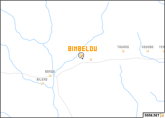 map of Bimbélou