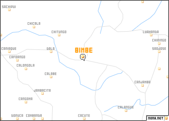 map of Bimbe