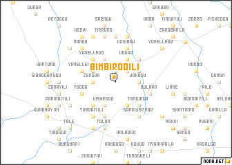 map of Bimbirooili