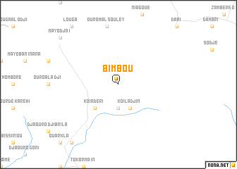 map of Bimbou