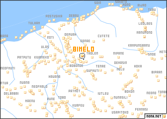 map of Bimelo