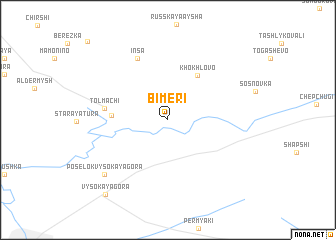 map of Bimeri