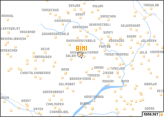 map of Bīmī