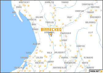 map of Bimmeckeg