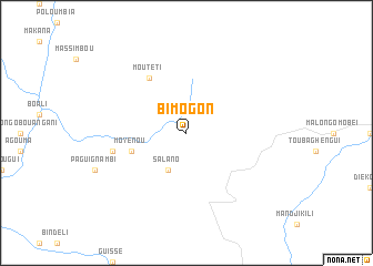 map of Bimogon