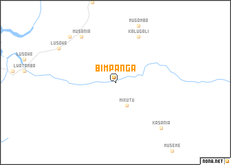 map of Bimpanga