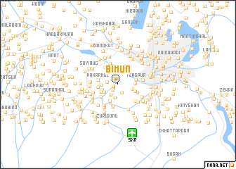 map of Bimun