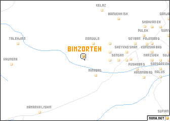 map of Bīmẕorteh