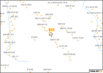 map of Bim