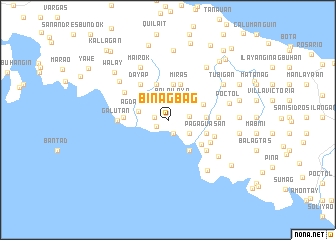 map of Binagbag