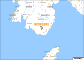 map of Binagbag