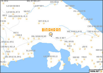 map of Binahaan