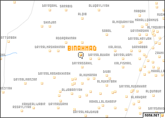 map of Bin Aḩmad