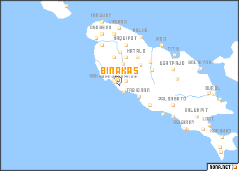 map of Binakas