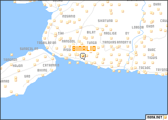 map of Binalio