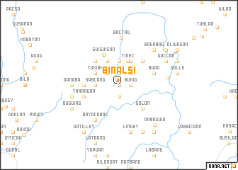 map of Binalsi