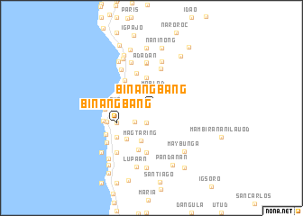 map of Binangbang