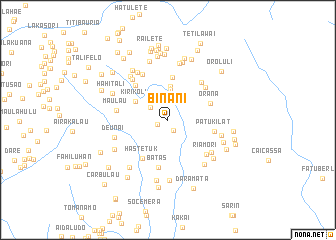 map of Binani