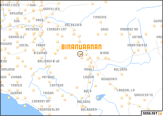 map of Binanuaanan