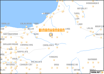 map of Binanwanaan