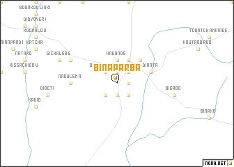 map of Binaparba