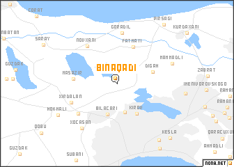 map of Binǝqǝdi