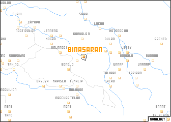 map of Binasaran