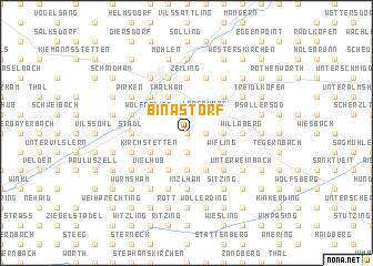 map of Binastorf